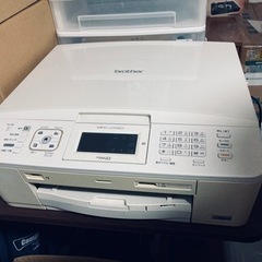 【取引中】brother複合機、新品インク7個付き