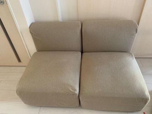 無印良品　ユニットソファ　スモールサイズ　2個セット