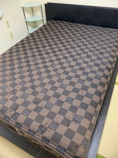 【11月8日まで】 Serta マットレスダブルサイズ&フレーム