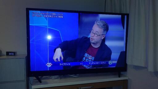 4K テレビ 58型 2020年製 情熱価格