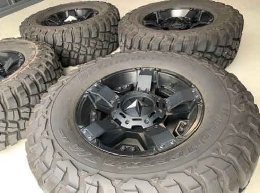 BF goodrich KM3 285/70/17 kmc プラド