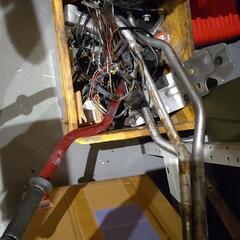 ハンドル　パーツ　バイク　中古　セロー