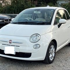 H24 フィアット500 1.2 POP 丸まる2年車検付の画像