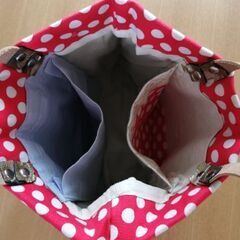 ハンドメイド　子ども用バッグの画像