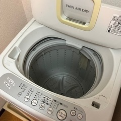 洗濯機を0円で譲りますの画像
