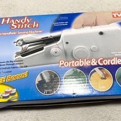 ハンドミシン ミニ電動ミシン ハンディミシン 手持ちミシン 電動ハンドミシンの画像