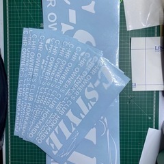 カッティングステッカー詰め放題の画像