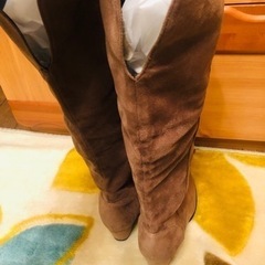 新品未使用　ロングブーツ　L sizeの画像