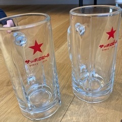 サッポロビール ジョッキ 2こ