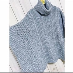GAP タートルニットポンチョ♪の画像