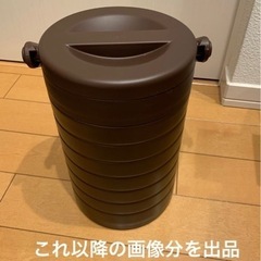 １度使用　ワークマン 真空ハイブリッドコンテナ ブラウンの画像