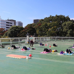 11/20開催！大宮Bibliにて屋上ピラティス教室の画像