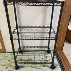 【決まりました】2段ラック 中古品