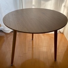【受け渡し予定済】カフェ風丸テーブル