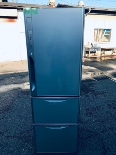 941番 日立✨ノンフロン冷凍冷蔵庫✨R-K370EV‼️