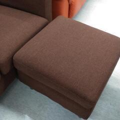 格安！カウチソファー　シミありの画像