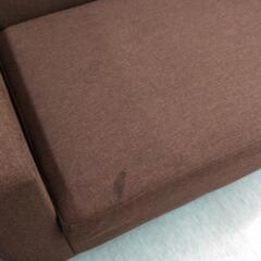 格安！カウチソファー　シミありの画像