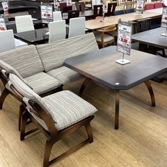 KK-32【新入荷 リサイクル品】ナフコ ほのか リビングダイニング4点