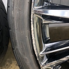 値下げ　レイズ　20インチ　ベルサス　タイヤホイールセットの画像