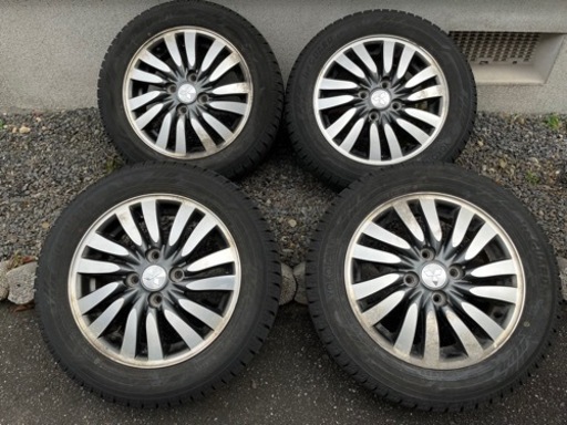 【商談中】スタッドレスタイヤ+ホイールセット　165/65R14