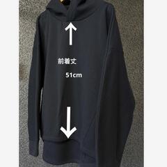 AZUL  BY　MOUSSY シンプル　裏起毛パーカーの画像