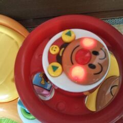 値下げ　アンパンマン よくばりビジーカー 押し車の画像