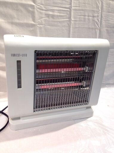 ★6450★フィフティー　800W加湿付き石英管電気ストーブ　FLK-9305Y　暖房器具