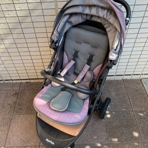 アップリカ【スムーヴ トラベルシステム】ベビーカー、チャイルドシート一式