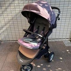 アップリカ【スムーヴ トラベルシステム】ベビーカー、チャイルドシート一式