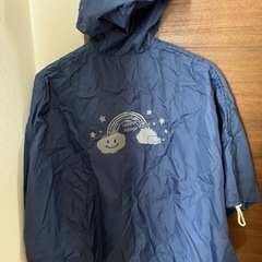 未使用品⭐︎キッズレインポンチョ②の画像