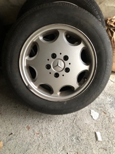 ベンツCクラス純正アルミホイール4本