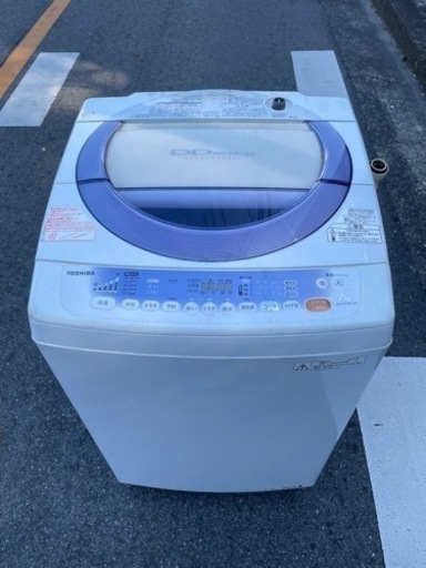 早い者勝ち！！　現状渡しTOSHIBA  7kg 洗濯機　風邪乾燥機能付き　AW-KS70DL(W) 2013年製