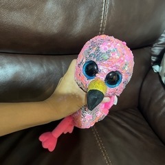 ty フラミンゴ　ぬいぐるみの画像