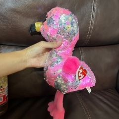 ty フラミンゴ　ぬいぐるみの画像