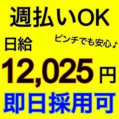 【急募】夜勤の高時給仕分けスタッフ★週払いOK副業OK