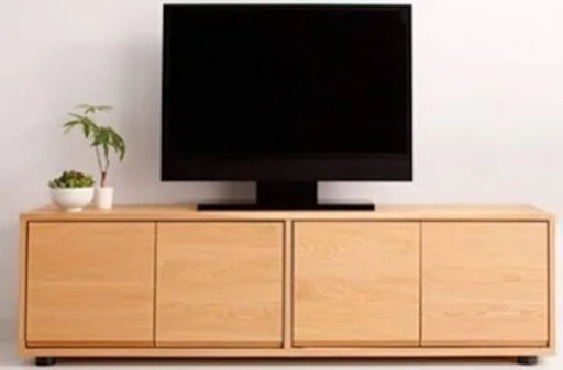 無印良品 MUスタッキングキャビネット・Ｂセット／オーク材