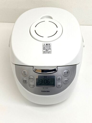 【レガストック江東店】TOSHIBA 東芝 5.5合炊き IH炊飯器 RC-10HK 2018年製