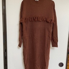 ニットワンピース