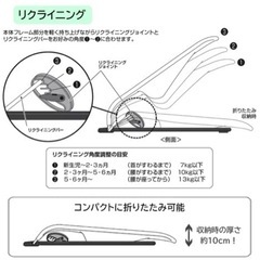 【お譲り先決まりました】smart angel ベビーバウンサーの画像