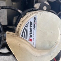 ALPHA 2 ホーン　白色　2個セット　実働品の画像