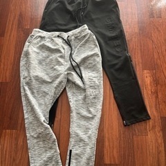 ジムテック　ロゴ入り　スエットパンツ2枚　サイズL 決まりました