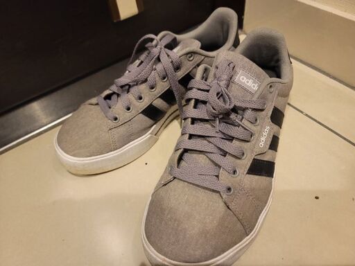 【美品】adidas アディダス スニーカー メンズ 25.5cm 靴 紳士