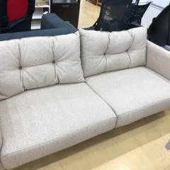 2人掛けソファー　ベージュ
