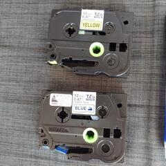 ブラザー　テプラ　新品二個　中古2個の画像