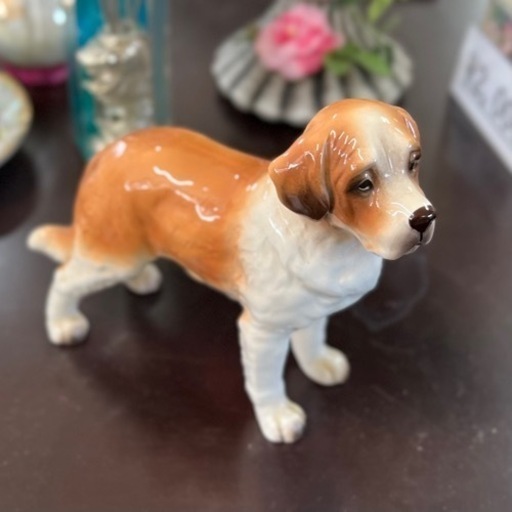 加藤工芸　犬の置物