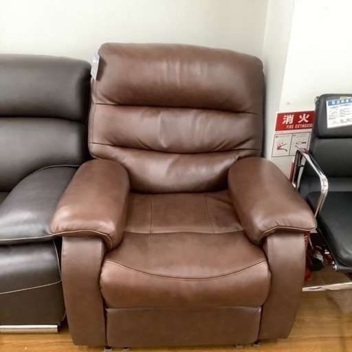 ニトリ 1人掛け電動リクライニングソファー ビリーバー3【トレファク 川越店】