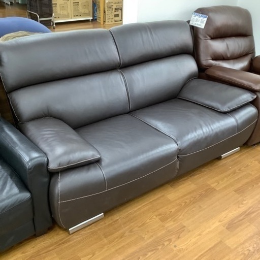 PIQUATTRO 2人掛けレザーソファー【トレファク 川越店】