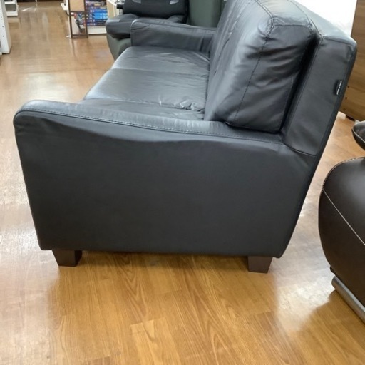 S'ACCOMODI 3人掛けレザーソファー【トレファク 川越店】