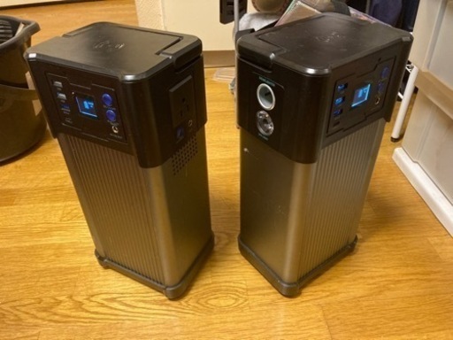 中古　大容量ポータブル電源 192000mAh 2台セット