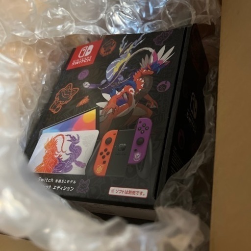 Nintendo Switch(有機ELモデル) スカーレット・バイオレットエディション